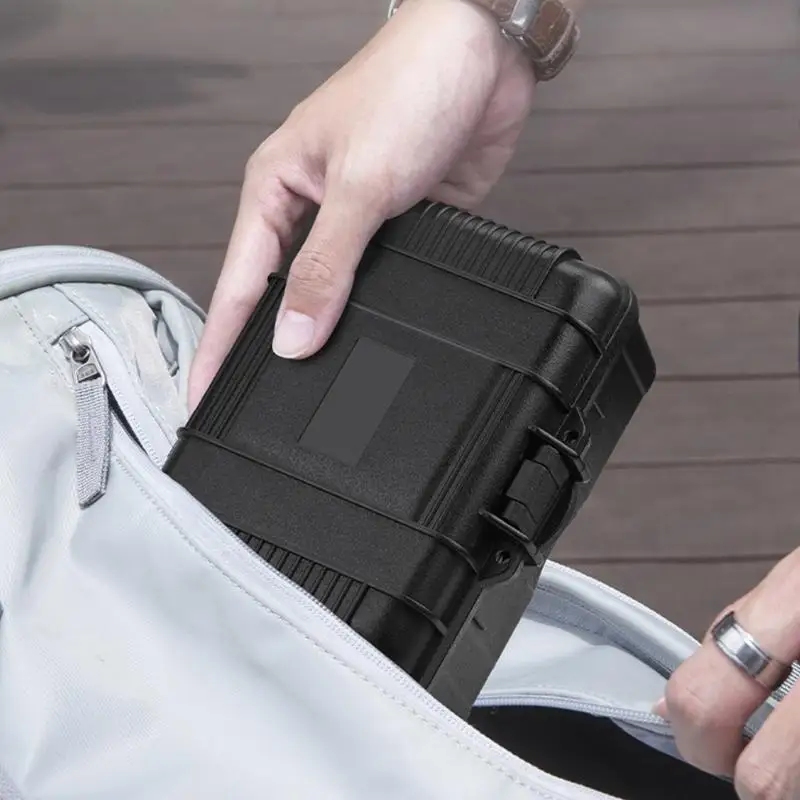 Caja almacenamiento protectora segura 462E para cámaras acción con sello a prueba polvo y construcción liviana - imagen 2