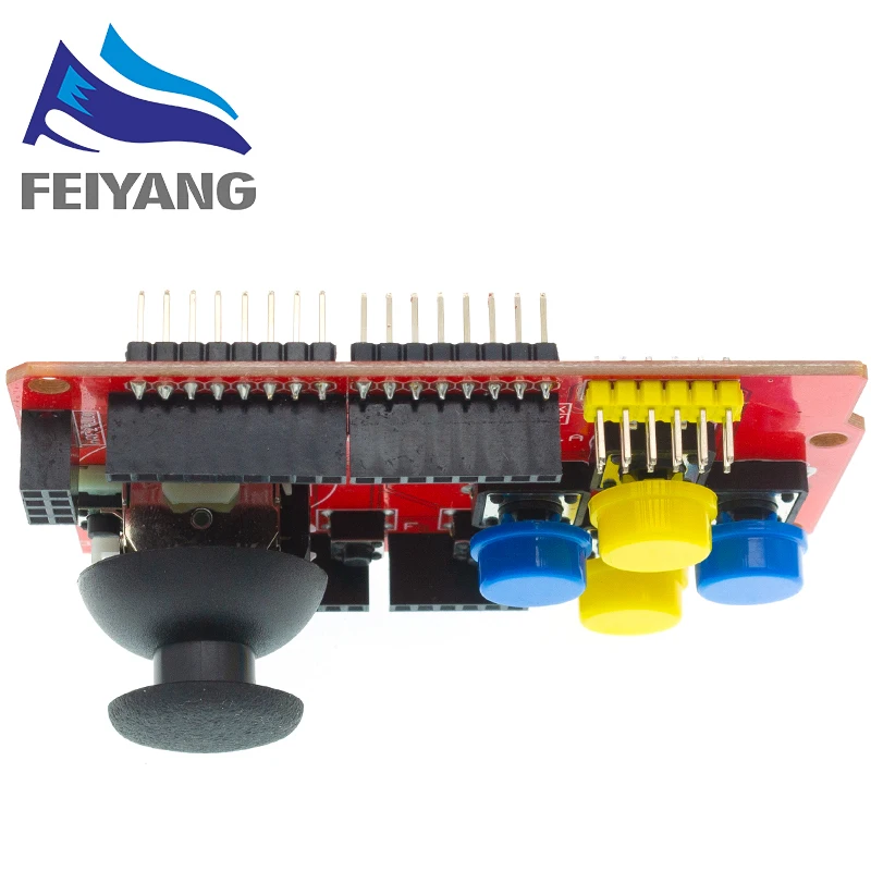 Escudo de joystick para placa de expansión arduino, función de teclado y ratón analógico DIY - imagen 2