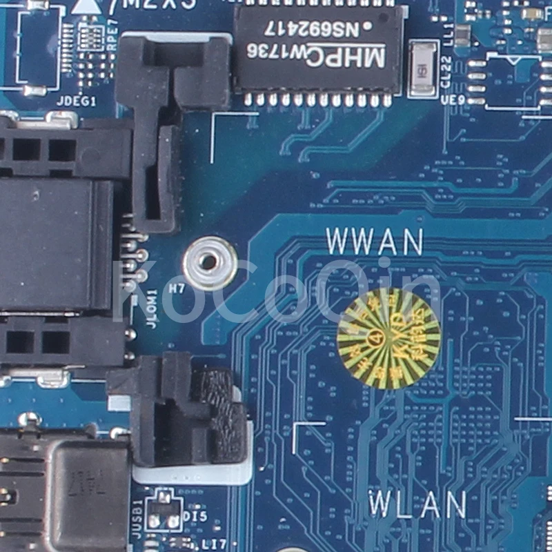 Para Dell Latitude E7280 7280 placa base del cuaderno LA-E121P LA-E122P 0R5YF6 0HP2CR 0Y044T 0NYJY5 I5 I7 6/7th placa base del ordenador portátil - imagen 5