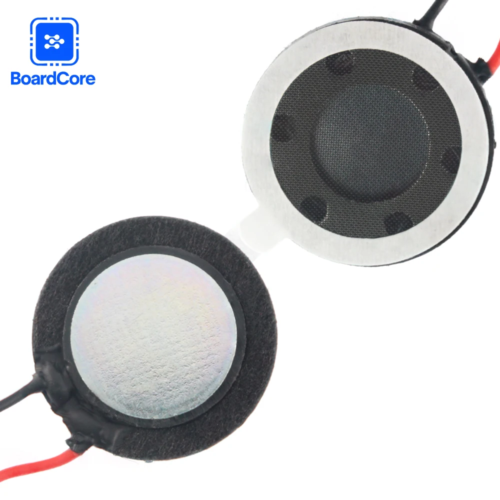 5 uds 8Ohm 1W Mini altavoz diámetro 13/15/16/18/20/23mm imán interno con cable altavoz Audio DIY para tableta teléfono ordenador - imagen 4