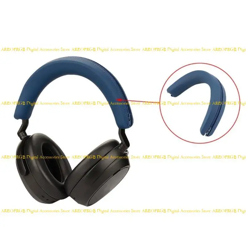 E21E Reemplazo cubierta cabeza cabeza los auriculares silicona suave para 4 - imagen 3