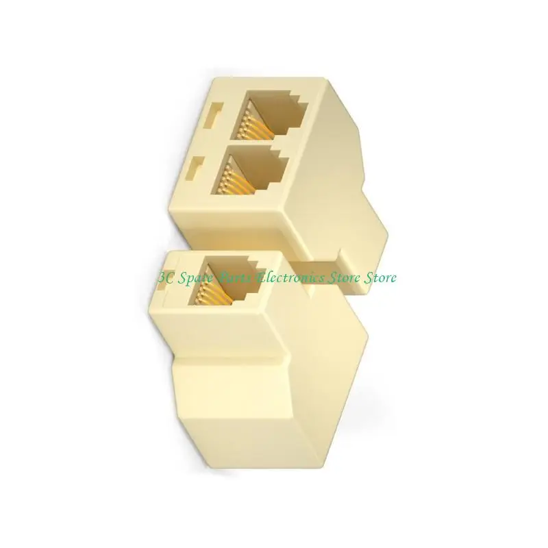 12PC RJ11 Línea teléfono Divisor divisor teléfono permite que teléfonos conecten simultáneamente enchufes y - imagen 4