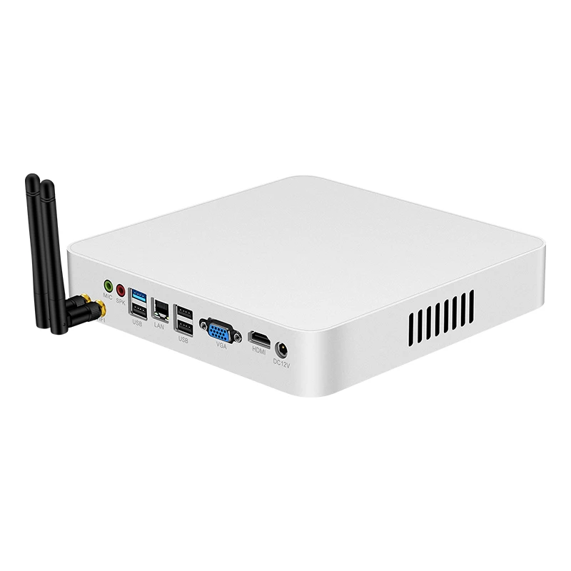 Helorpc-MINI PC Inter Core I7-1255U/I3-1315U/I5-1335U/I7-1355U, pantalla Dual DDR4, compatible con WIN10/11, LINUX Firewall, ordenador de oficina - imagen 4
