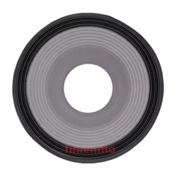 Cono de papel para altavoz Woofer, Kit de reparación envolvente de tela en forma de W de 296mm, bobina de voz de 75,5/100mm para sistema DIY de estudio de cine en casa, 1 ud.