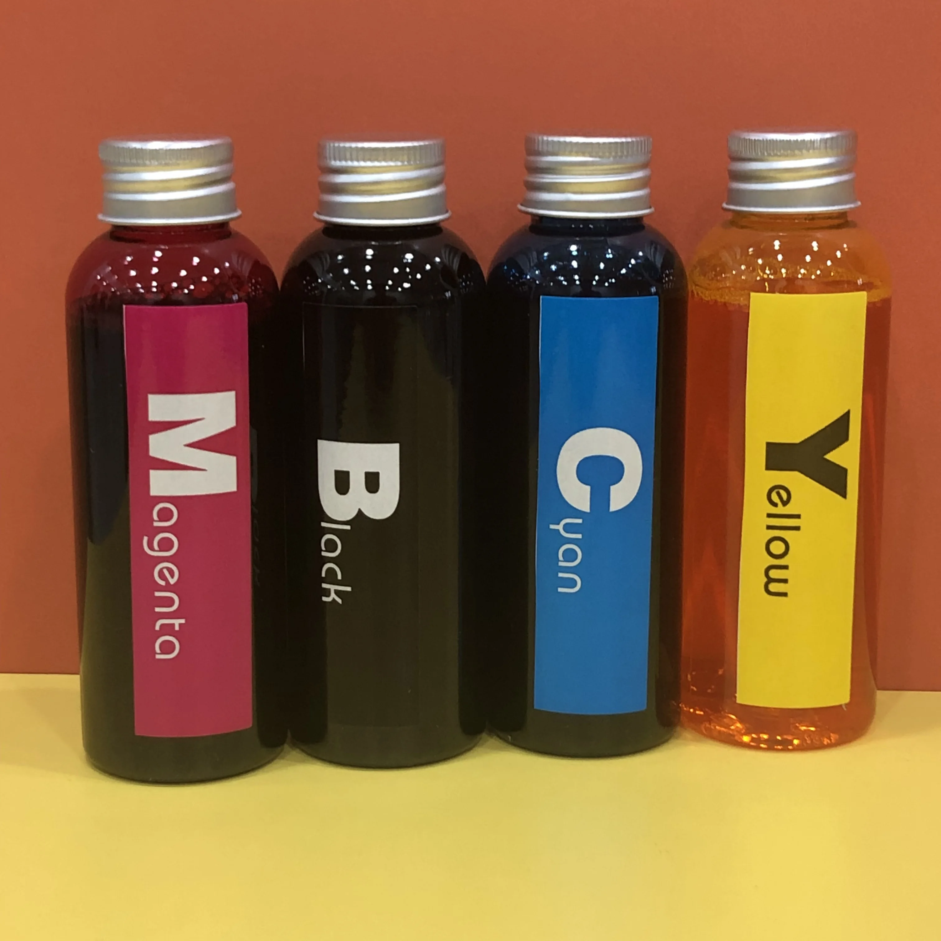 Tinta DIY saludable para Canon, Epson, HP, todas las marcas, arte de café, impresora Latte, máquina de impresión en pastel, bebida, tinta de flor rosa