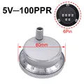 60mm 6Pin 5V 100PPR
