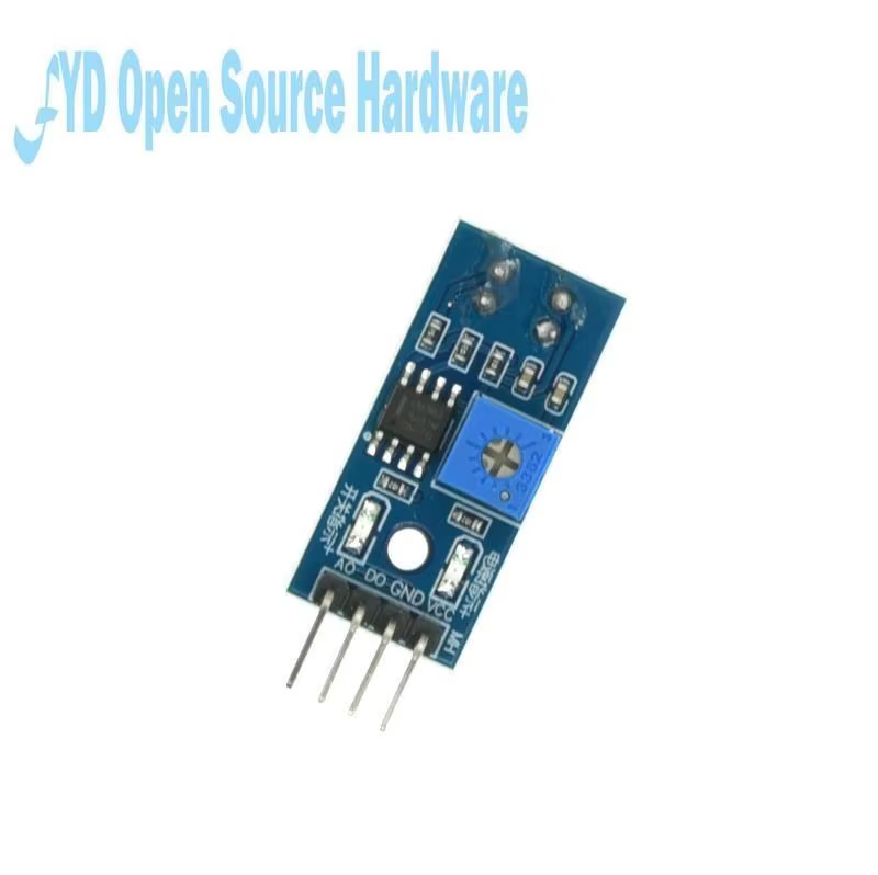Sensor reflectante infrarrojo TCRT5000, interruptor fotoeléctrico IR, módulo de pista de línea de barrera para placa de triodo de diodo, 3,3 v, 1 piezas - imagen 2