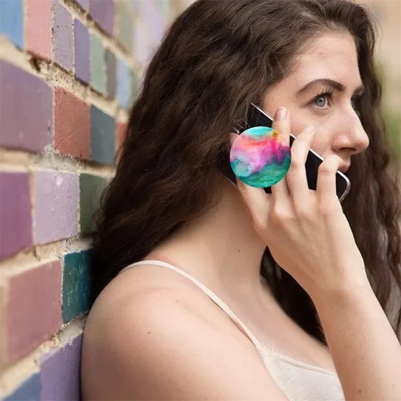 Soporte de agarre para teléfono móvil, plegable, extensible, con dibujos animados, soporte de bolsillo para IPones, anillo de dedo, soporte de expansión Griptok - imagen 2