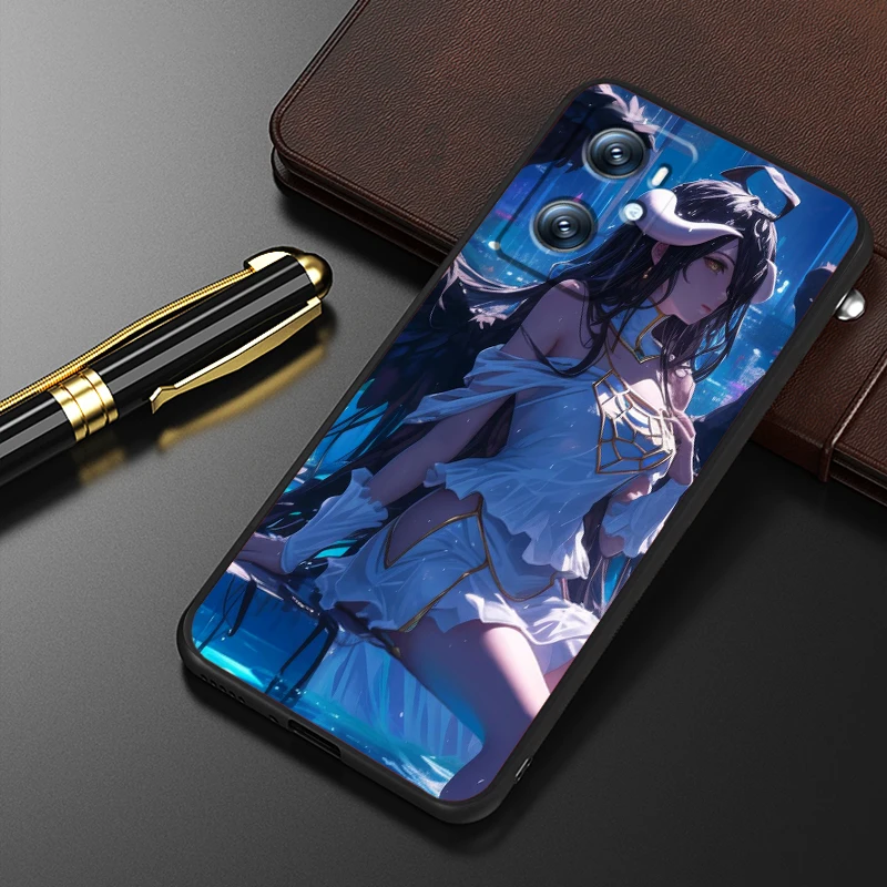 Overlord película Anime Cool para Xiaomi Redmi 9A 9C 9AT 10C 9 9T 10 12C 13C A3 12 K60 A1 K50 K40 5G negro Funda de teléfono suave - imagen 4