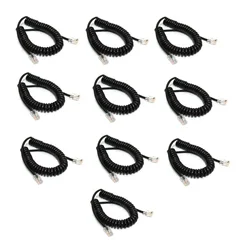 ICOM OPC-1153: cable de micrófono PTT de 8 pines para HM-98/HM-133
