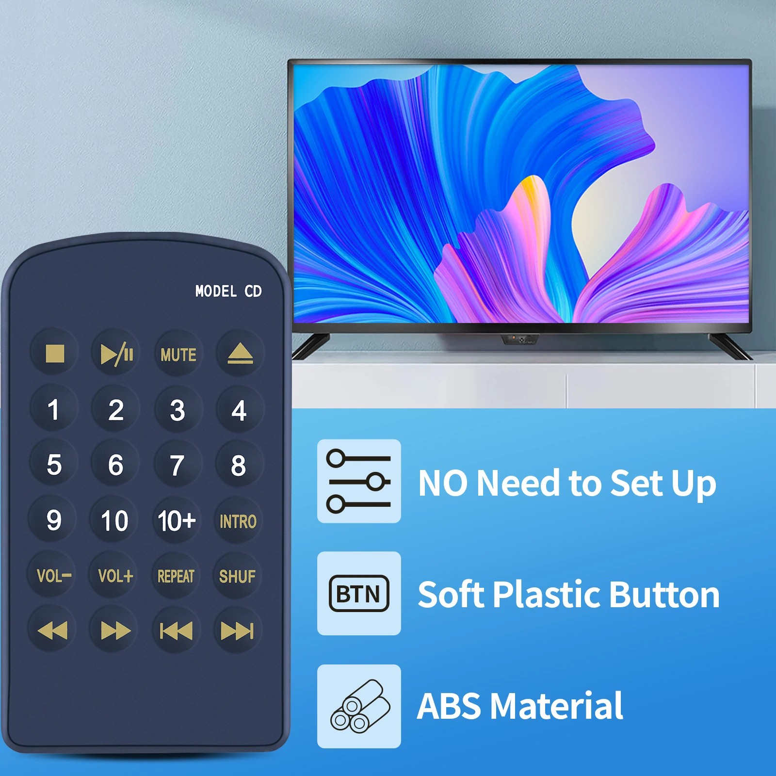 Control remoto CD para Tivoli audio, nuevo modelo - imagen 3