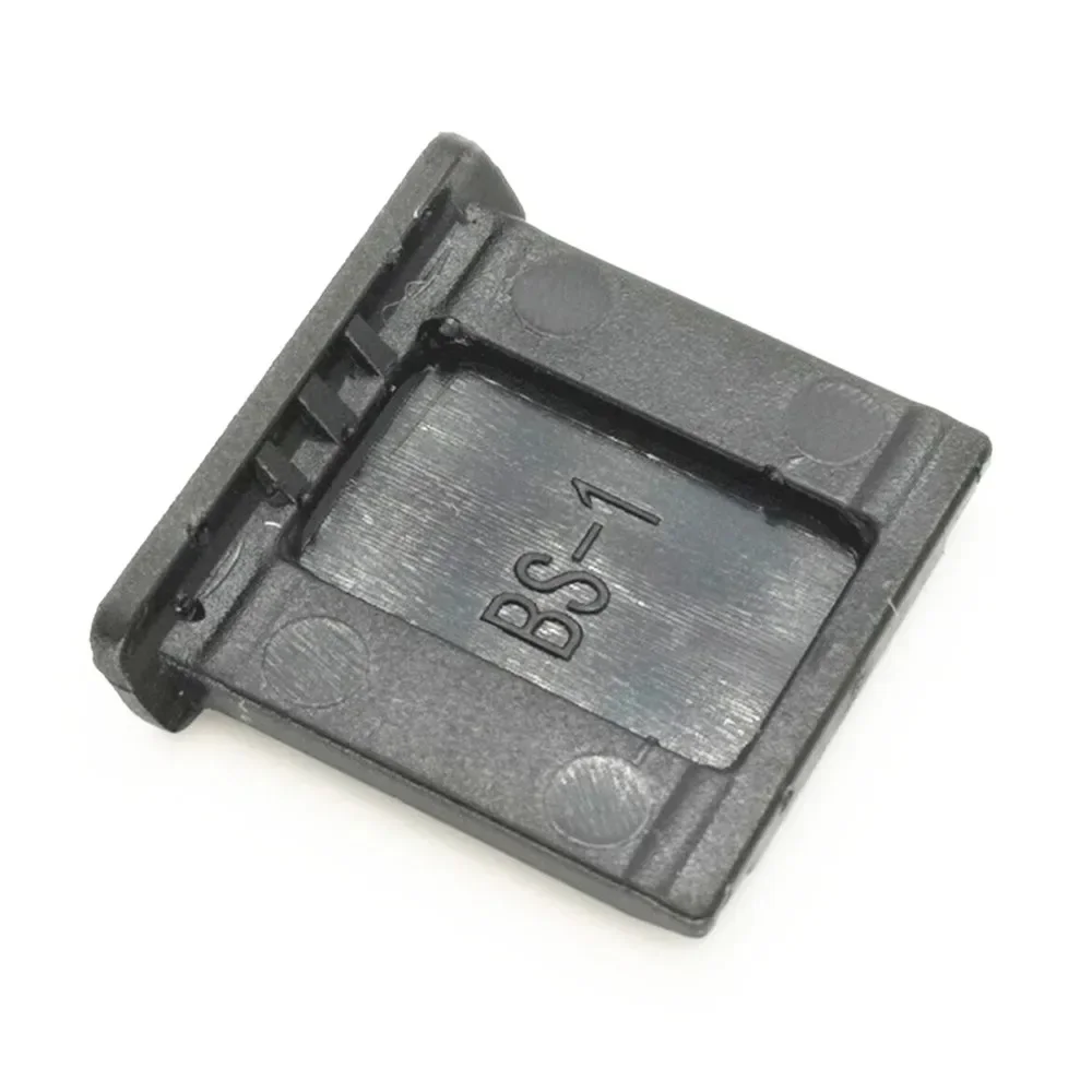 1-10 Uds BS-1 cubierta de zapata para cámara DSLR Canon Nikon Olympus Panasonic Pentax accesorios de cámara cubierta protectora de plástico - imagen 5