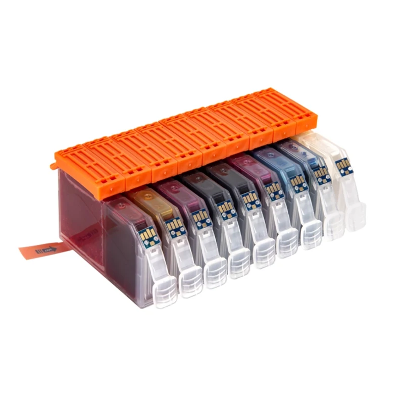 【Japés】 Cartucho de tinta PFI-G1MBK PFI-G1PBK PFIG1 compatible con impresora Canon PRO-G1 Cartucho de tinta de 10 colores - imagen 3