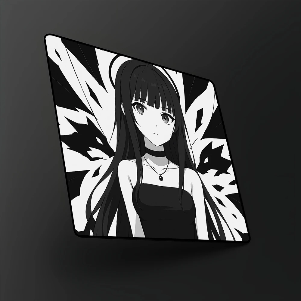 Alfombrilla de ratón estilo Anime Dark Fantasy, alfombrilla de ratón antideslizante para juegos de deportes electrónicos FPS Gamer, alfombrilla de ratón de juego de equilibrio profesional, alfombrilla para teclado - imagen 2