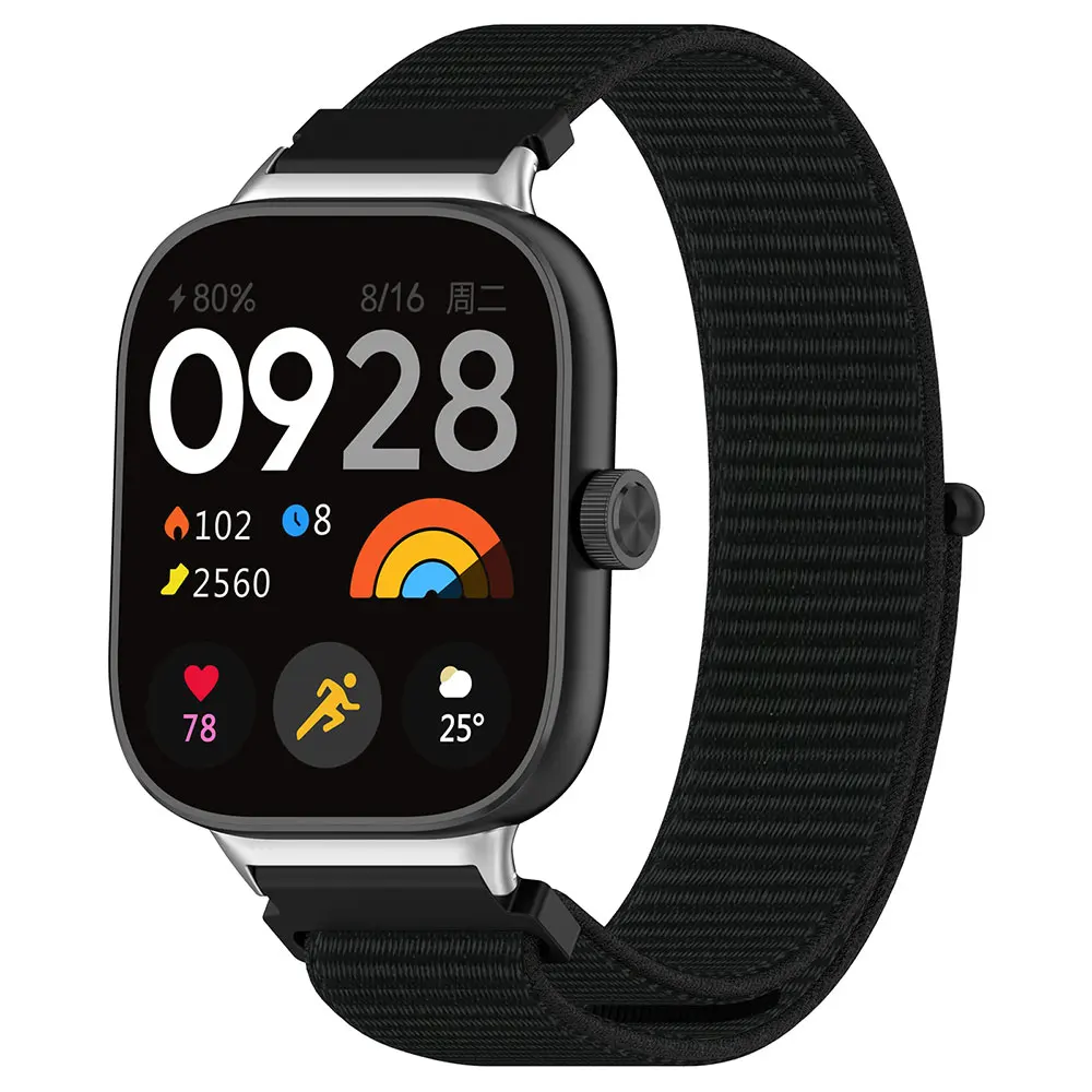 Correa de nailon para reloj Xiaomi Redmi 4, pulsera trenzada de tejido elástico para reloj deportivo Redmi Watch4 - imagen 4