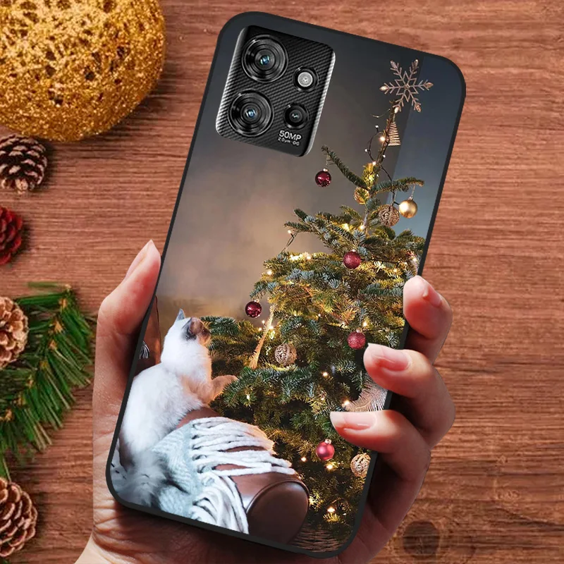 Funda pintada de Navidad para Motorola Think Phone 5G 2023 XT2309, Funda de silicona suave, Funda de teléfono para Moto ThinkPhone Capa - imagen 3
