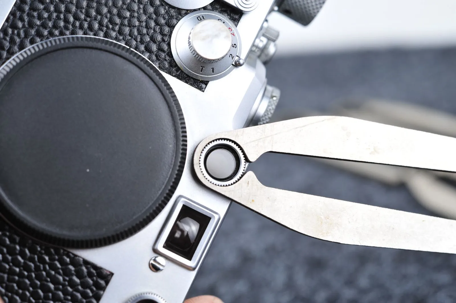 Kit de herramientas de reparación de 12 piezas para cámaras Leica, Kit de herramientas de abrazadera de acero inoxidable para Leica M M2 M3 M4 M5 M6 M7 - imagen 2