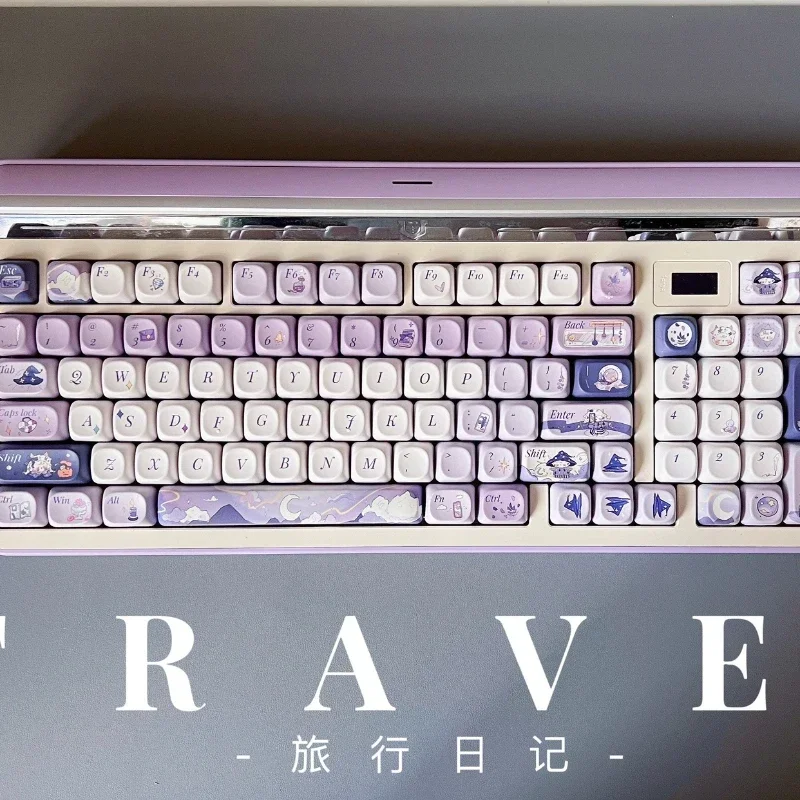 Sheep Magic Academy Keycaps personalizado MOA perfil Keycap lindo diseño Original dibujos animados Anime Point Key Cap Artisan para jugadores diseño - imagen 4