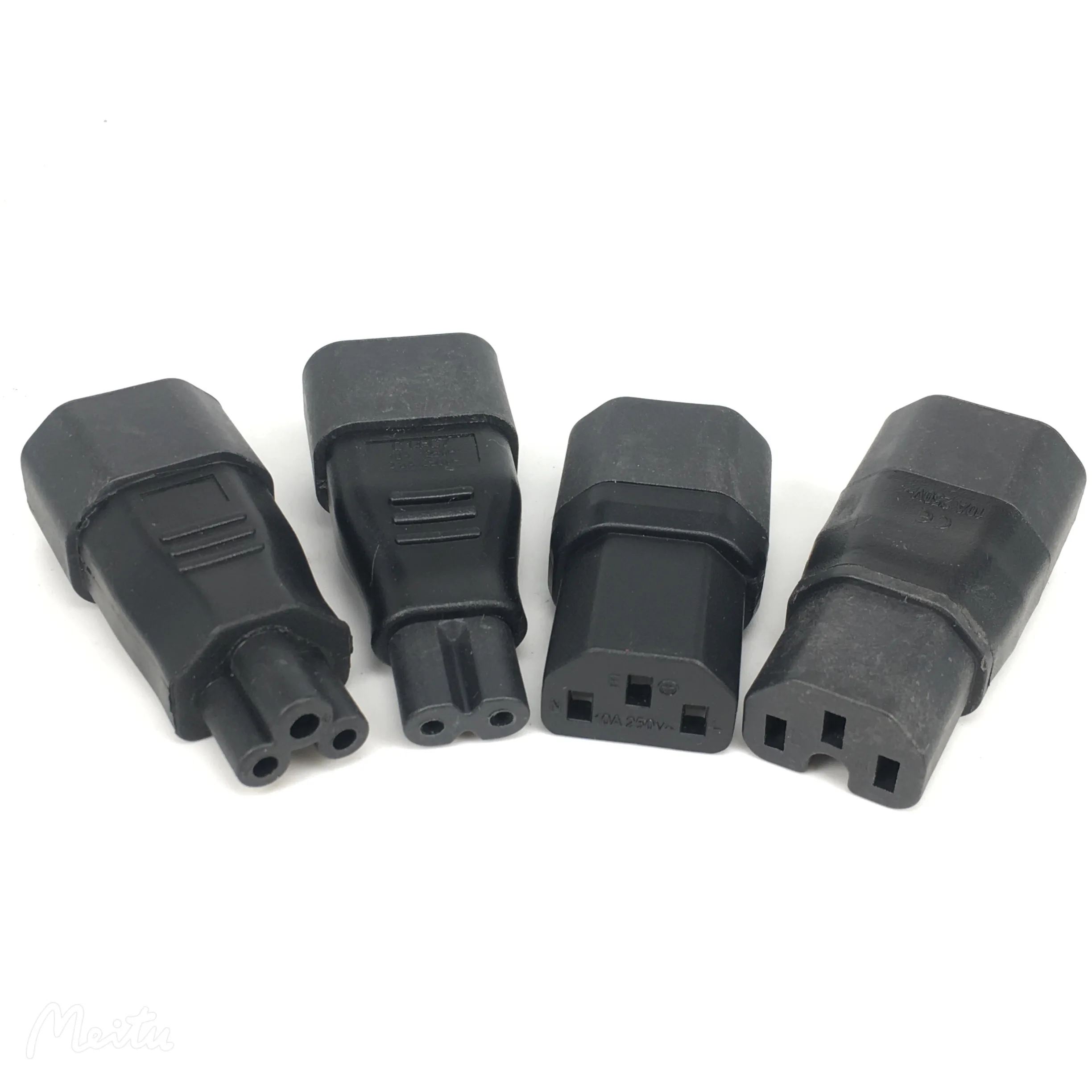 Universal IEC320 C13 C14 a C5 C6 C7 C8 C19 C20 C21 convertir conector UPS PDU macho a hembra UE EE. UU. enchufe adaptador - imagen 2
