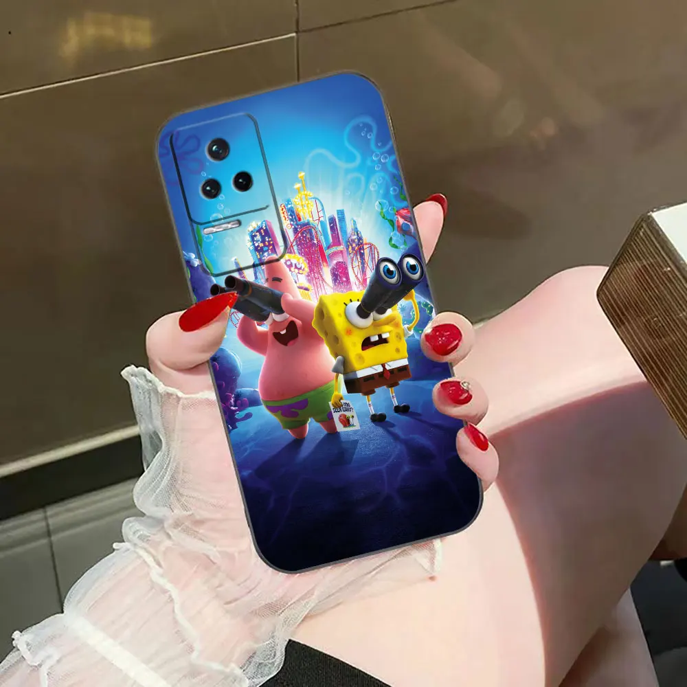 S-SpongeBob S-SquarePants funda de teléfono con foto personalizada para Redmi K60 K40 K30 14C 13C 12 10 10C 9T 9C 9A 9 8 7 6 A1 A2 A3 A5 - imagen 3