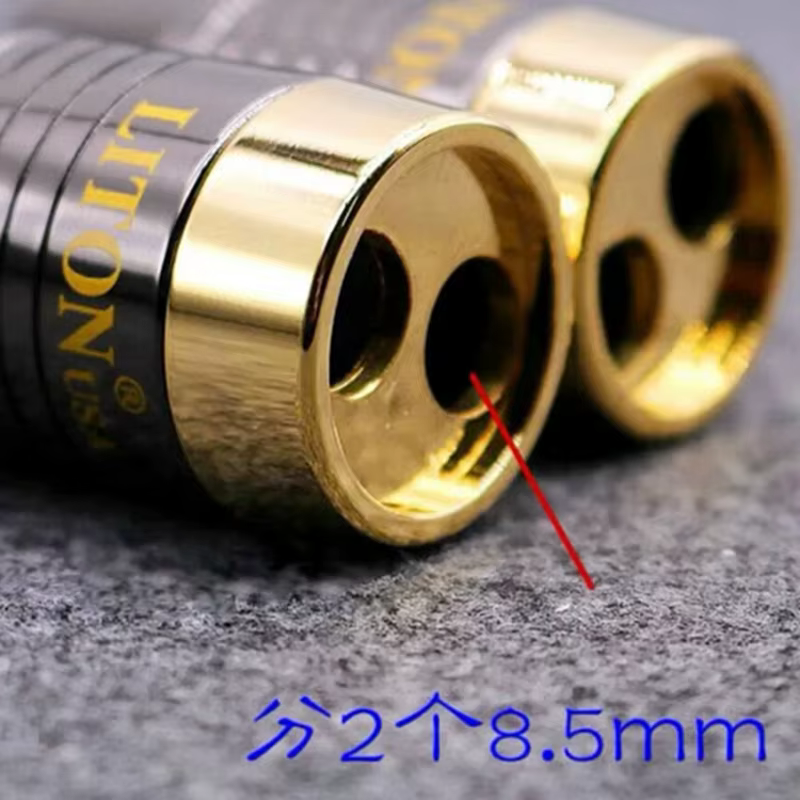 Divisor Audio Fibra de Carbono 16mm – Cable Splitter para Altavoz - imagen 3