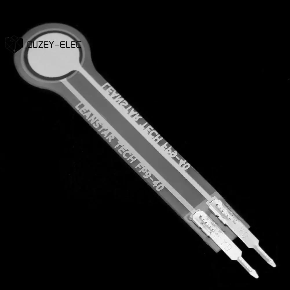 Exactitud DF9-40 de la señal eléctrica del resistor flexible de la presión de Senso 20kg alta 0-20Kg alto tipo alta presión de la resistencia de la película fina - imagen 2