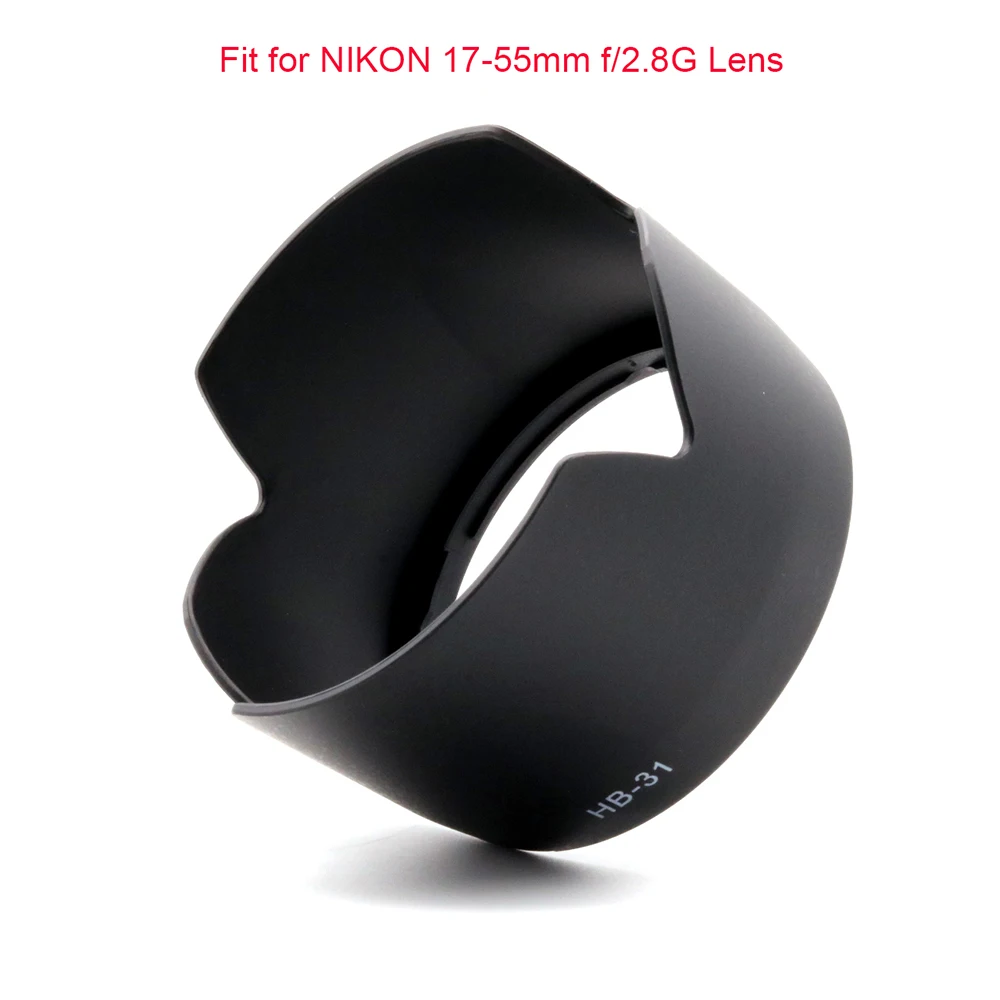 HB-31 para Nikon AF-S DX 17-55mm f/2.8G IF-ED Parasol de bayoneta dedicado reemplaza el original HB31 - imagen 4
