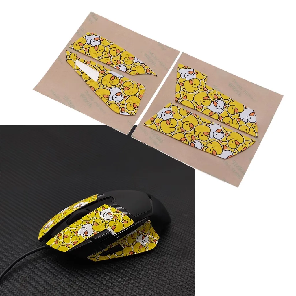 Cinta de agarre antideslizante para ratón de juegos Hotline Original para Logitech G402 G403 G603 G703, cinta antisudor para ratones profesionales, piel de pérdida