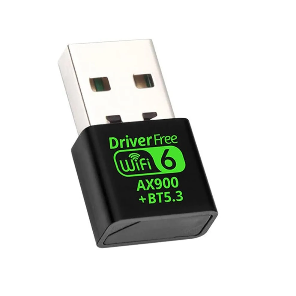 Adaptador combinado AX900Mbps WiFi6 y Bluetooth 5,3, receptor Wi-Fi USB externo de red inalámbrica de doble banda 5G/2,4 Ghz para PC Win10/11 - imagen 4