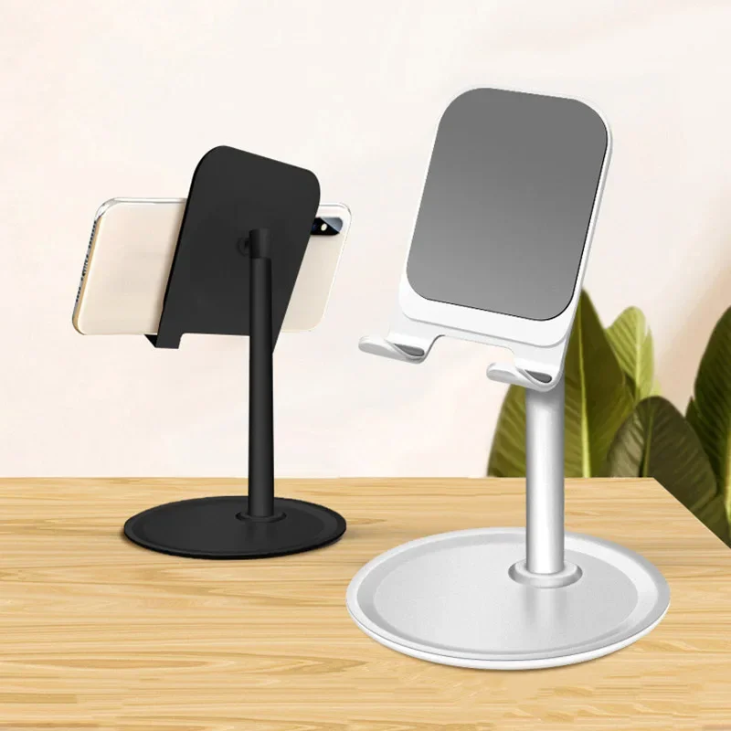 Soporte para teléfono y tableta, soporte de escritorio ajustable para iPhone, Samsung, soporte para teléfono móvil y tableta de aleación de escritorio - imagen 2