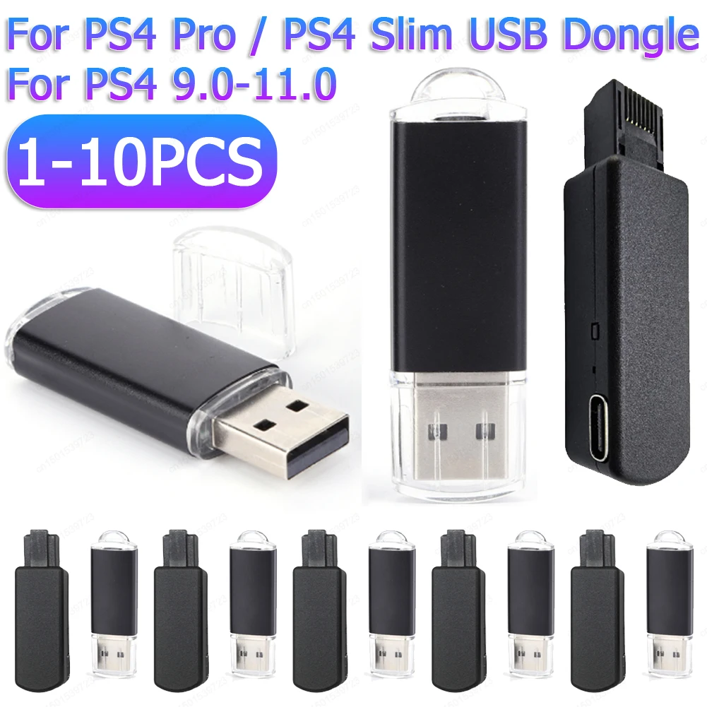 Kit de herramientas JB de una tecla, adaptador USB Dongle JB con Cable tipo C, accesorios de juego para sistema PS4/PS4 Pro/PS4 Slim 9,0-11,0