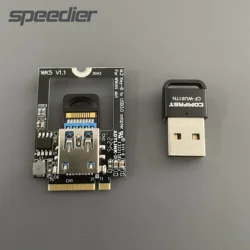 Adaptador M.2 B-Key a USB 3.0 para Tarjetas WWAN 4G LTE