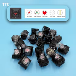 Interruptor Mecánico TTC Titan Heart – Switch Lineal Lubricado 42g