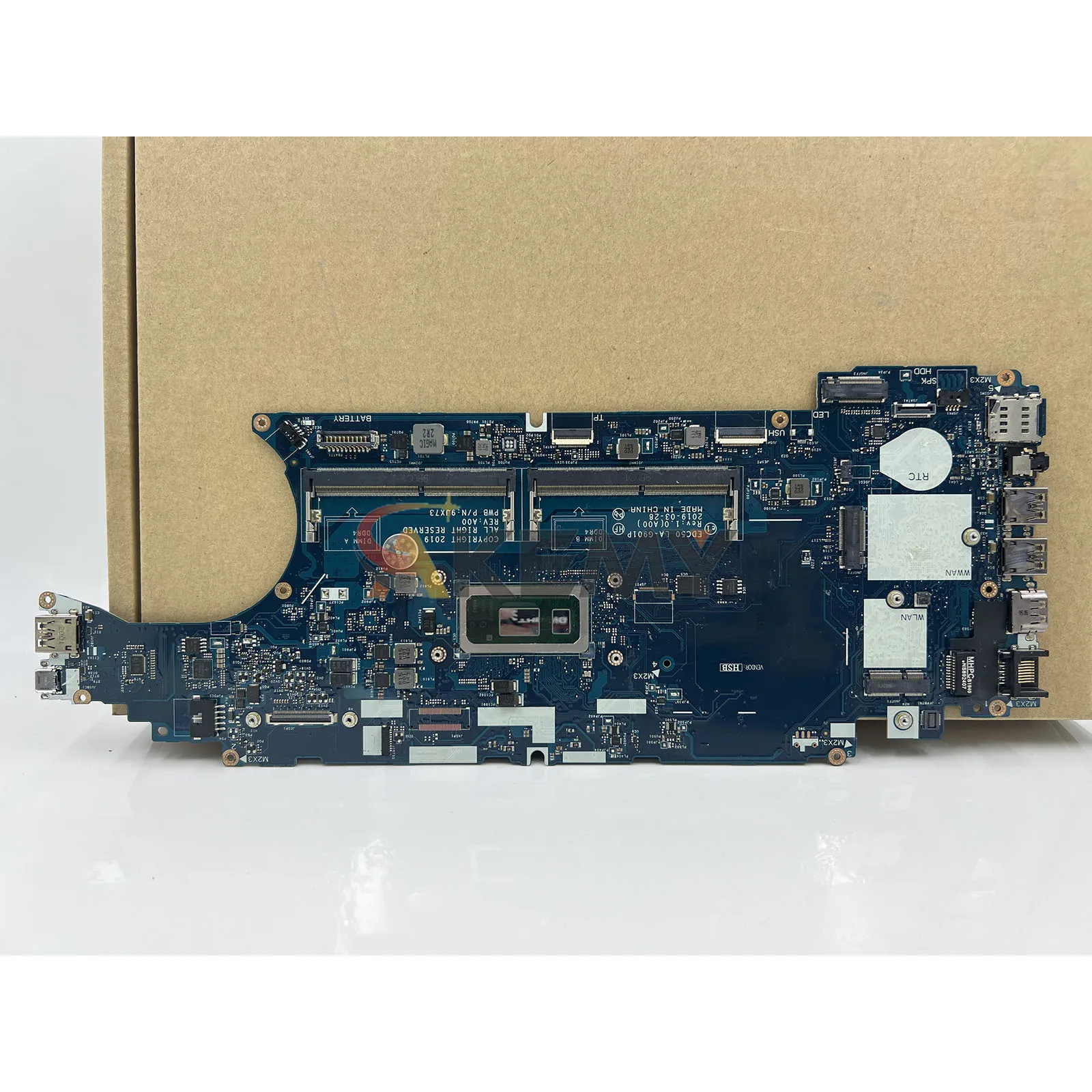 LA-G901P para la placa base del cuaderno DELL Latitude 5500 con i3 i5 i7 CPU EDC50 CN-0J16NW 09T2PH 0TW56W placa base del ordenador portátil probada - imagen 3