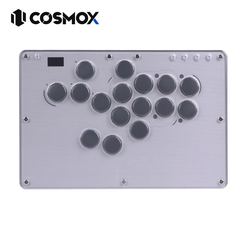 Alta42-COSMOX aniversario Mini Hitbox controlador sin palanca para PC/PS4/PS5 interruptor Arcade Joystick controlador de palo de lucha - imagen 2