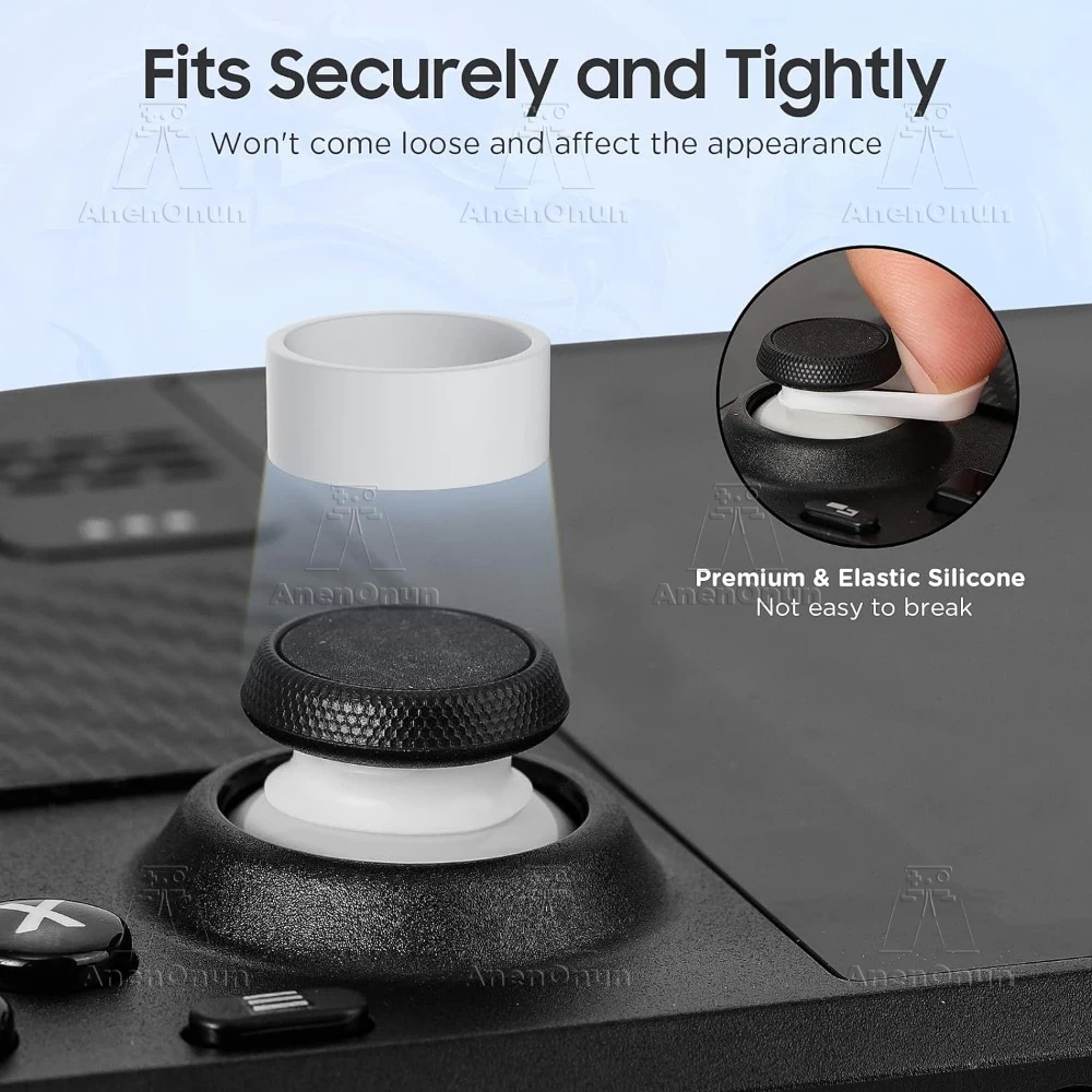 10 Uds. Protectores de Joystick de controlador anillo protector de Joystick de silicona para PS5,PS4,Switch Pro,Xbox,Steam Deck,ROG Ally - imagen 4