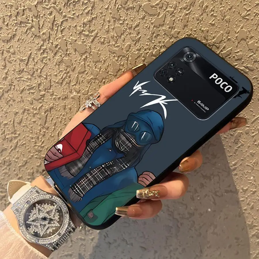 Funda para Xiaomi Poco C71 F3 C61 X3 X4 X5 X7 Pro M5 C50 C75 C40 M3 M4 M7 Pro F1 funda negra suave para teléfono Senior v-variarra - imagen 4