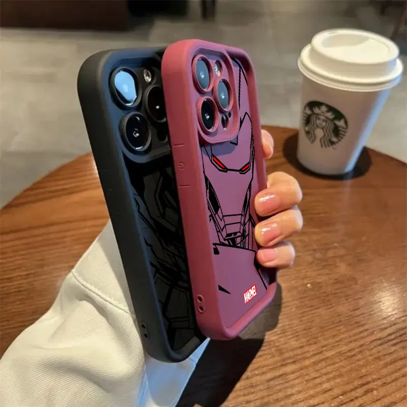 Funda de teléfono Groot Rocket Raccoon Marvel para Samsung S25 S24 S23 Ultra S22 S20 Plus S21 FE, Funda Galaxy S25Ultra S24FE - imagen 3