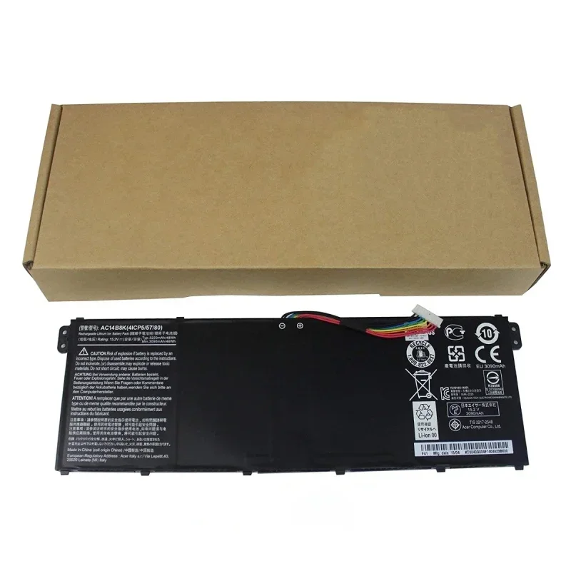 AC14B8K AC14B3K batería del ordenador portátil para acer aspire CB3-111 CB5-311 ES1-511 ES1-512 ES1-520 S1-521 ES1-531ES1-731 E5-771G V3-371 - imagen 3