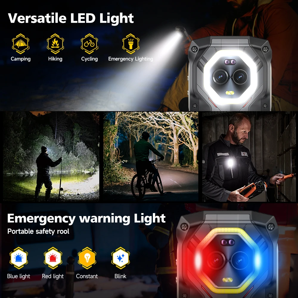 Ulefone Armor Mini 20 4G 4,7 "teléfono resistente 64MP cámara nocturna Android 14 Smartphone 6200mAh teléfono móvil LED - imagen 3