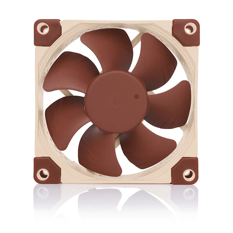 Noctua NF-A8 80mm 12v/5v ventilador de refrigeración de ordenador 3 pines/4 pines PWM ventiladores de radiador silenciosos para caja de PC refrigeración ventilador enfriador de CPU reemplazar - imagen 3