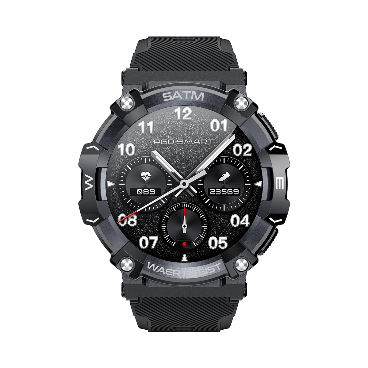 1,39 pulgadas Bluetooth llamadas IOS Smartwatch IP68 impermeable redondo deportes Fitness Android reloj de pulsera inteligente para hombres - imagen 3