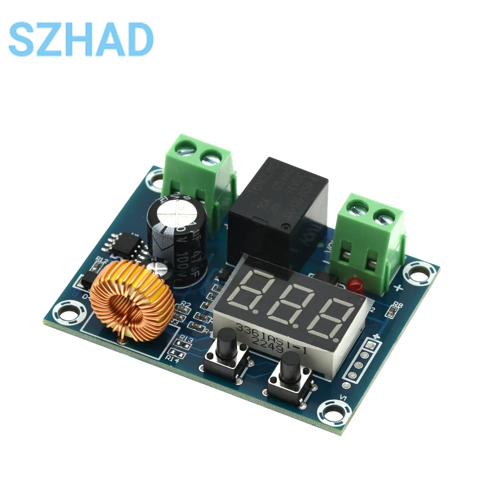 Módulo cargador XH-M609 DC 12V-36V, protección de batería de sobredescarga de voltaje, placa de módulo de protección de subtensión precisa - imagen 4