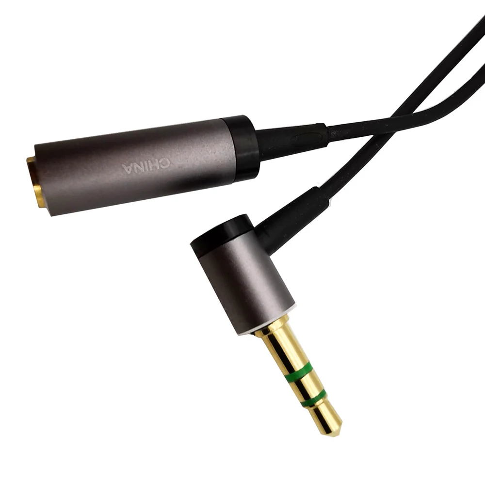 Cables de Audio estéreo M/F macho a hembra de 3,5mm, Cables para PC, IPod, Mp3, 1m - imagen 2