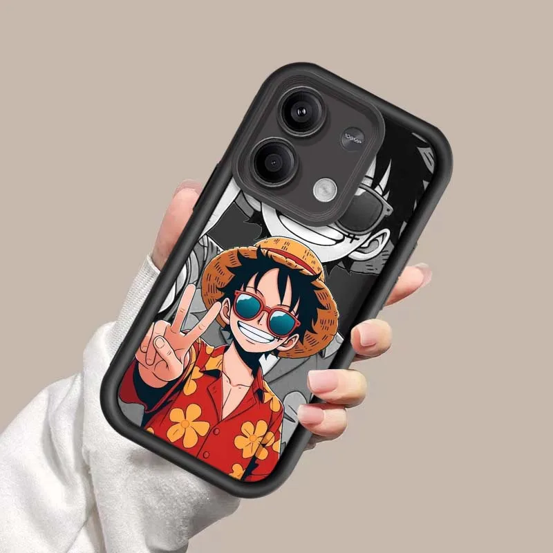 Funda Nami Zoro para Redmi Note 14 13 12 11 12R 12R 11T Pro Speed Plus 5G Eye Ladder funda de teléfono - imagen 4