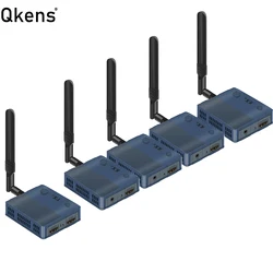 Transmisor y receptor de vídeo HDMI inalámbrico 1080p 4K, extensor de Cable Ethernet, adaptador de pantalla para cámara de PC, portátil para monitorear TV