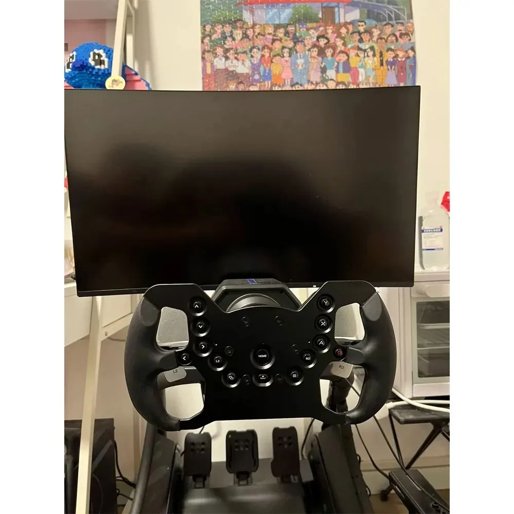 ECANNON EC99 Llanta para volante Fórmula Sim Llanta para volante de carreras Reemplazo no destructivo para PXN V99 - imagen 5