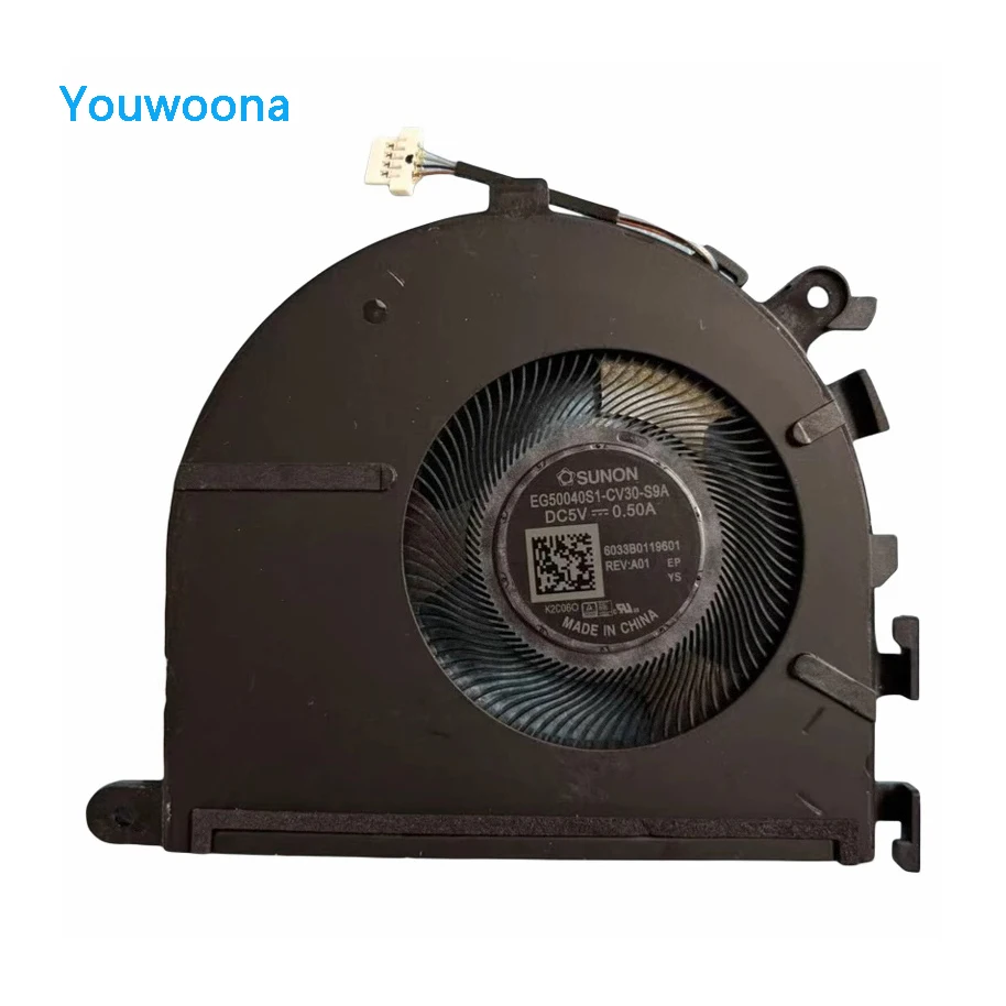 Nuevo ventilador de refrigeración ORIGINAL para CPU de ordenador portátil GPU para HP 14-EM EP 240/245 G10 TPN-i141/i142