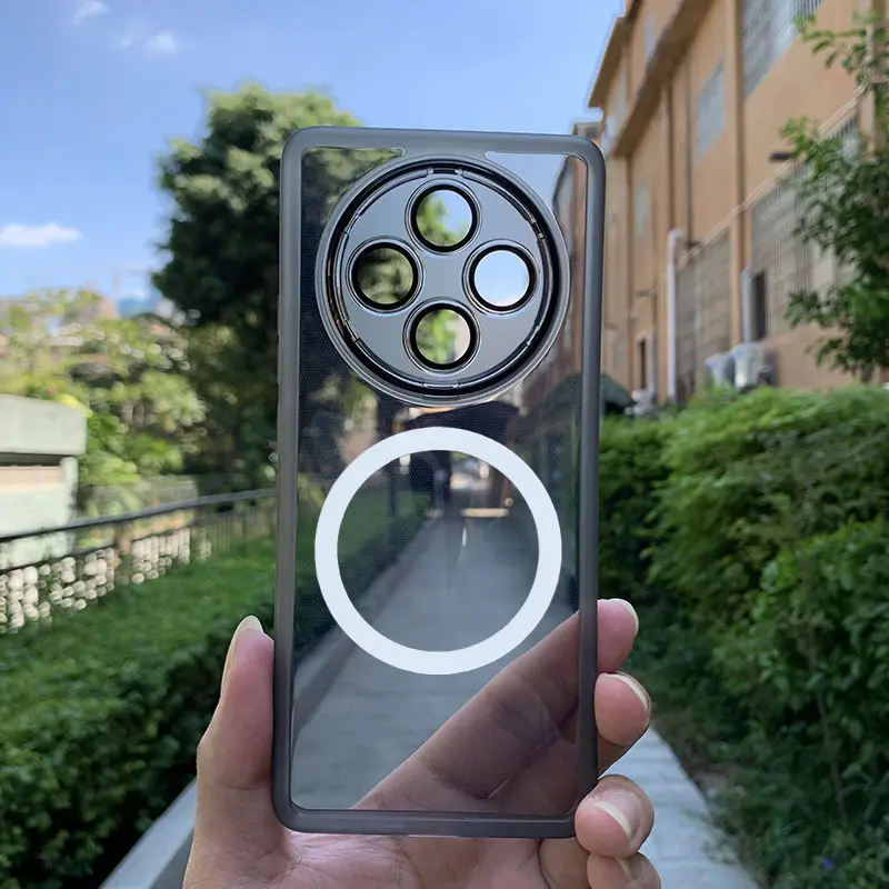 Funda para OPPO Reno 12F 12 FS 4G, funda magnética de silicona suave de TPU de lujo para OPPO Reno12 F, protección de cámara, parachoques a prueba de golpes - imagen 2