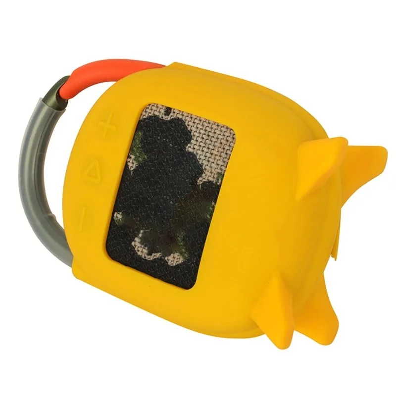 Funda de silicona a prueba de golpes, funda protectora de transporte a prueba de polvo, funda de pie para altavoz portátil Jbl Clip4 BT - imagen 4